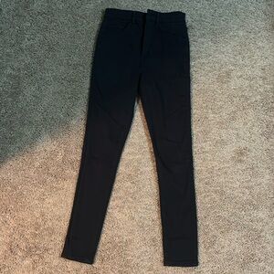 Express skinny black jean